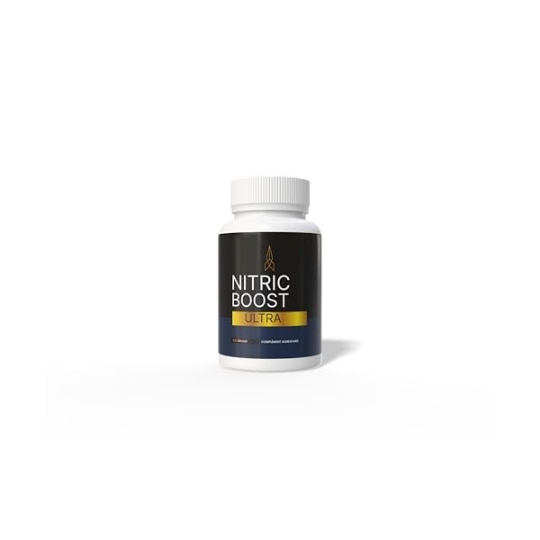 Nitric Boost Ultra – Mélange végétal moderne aux extraits naturels, 60 capsules – 450 mg