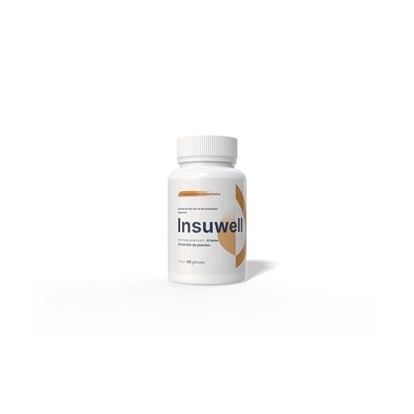 Insuwell – Mélange botanique naturel pour le quotidien, 450 mg – 60 capsules