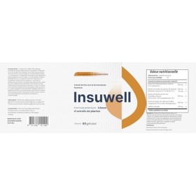 Insuwell – Mélange botanique naturel pour le quotidien, 450 mg – 60 capsules