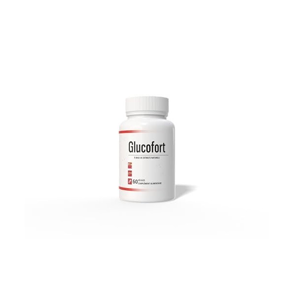 Glucofort – Complément alimentaire aux ingrédients végétaux essentiels, 450 mg – 60 capsules