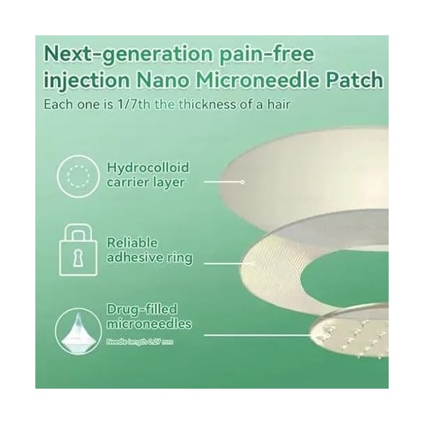 Murwon M-b-n 10-in-1 Nano Fusion Metabolic Patch 5 Schachteln 35pcs Café vert