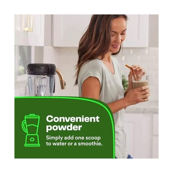 Aide à soutenir la santé des intestins et des articulations, sans sucre, sans caféine | poudre de super légumes verts