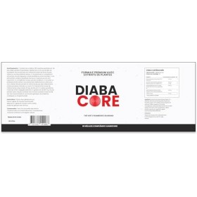 Diabacore – Mélange botanique simple aux ingrédients naturels, 450 mg – 60 capsules