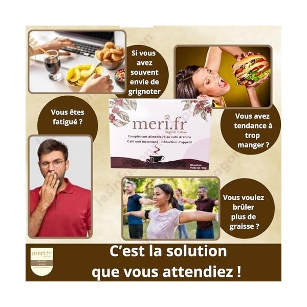 Meri.fr Organic Coffee – Le Café Minceur pour une Silhouette Fine et Élégante !