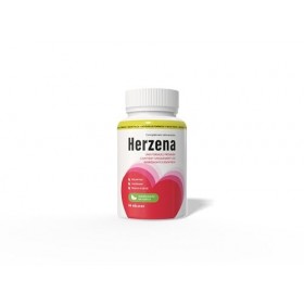 Herzena – Complément alimentaire avec extraits végétaux et caféine issue du guarana, du café vert et du thé vert – 60 gélules