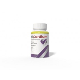 MiCardium – Complément Alimentaire – Églantier, Feuille d’Ortie & Valériane – Vitamines B1, B2, B6 – 90 Gélules – Fabriqué da