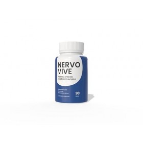NERVOVIVE – 90 Gélules – Formule aux Ingrédients Naturels – Églantier, Ortie, Valériane & Vitamines B1, B2, B6 – Complément A