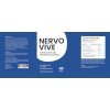 NERVOVIVE – 90 Gélules – Formule aux Ingrédients Naturels – Églantier, Ortie, Valériane & Vitamines B1, B2, B6 – Complément A