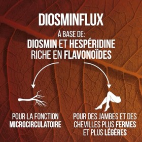 Diosmine et Hespéridine 500 mg, Complément Alimentaire pour la Microcirculation. Pour les Varices, Jambes Lourdes, Hémorroïde