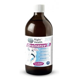DRAINANCE: Draineur puissant détox 500ml 30 Jours. Drainant minceur à boire goût ananas. Diurétique naturel rétention d’eau. ...