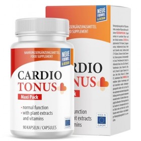 Cardiotonus gélules | Qualité pour hommes et femmes | 90 gélules dans un maxi pack pratique | 1x