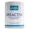 Draineur Détox PiùLife – 8 Extraits Végétaux – Ananas, Bromélaïne, Centella Asiatica, Bouleau, Orthosiphon, Pissenlit, Pilose...