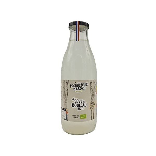 Sève de bouleau BIO - Boisson détox 100% naturelle - France - Bouteille 1L