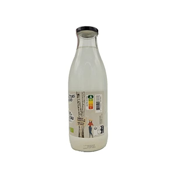 Sève de bouleau BIO - Boisson détox 100% naturelle - France - Bouteille 1L