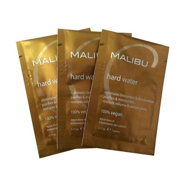 Malibu C Hard Water Weekly Demineralizer - 3 Packets by Malibu Wellness