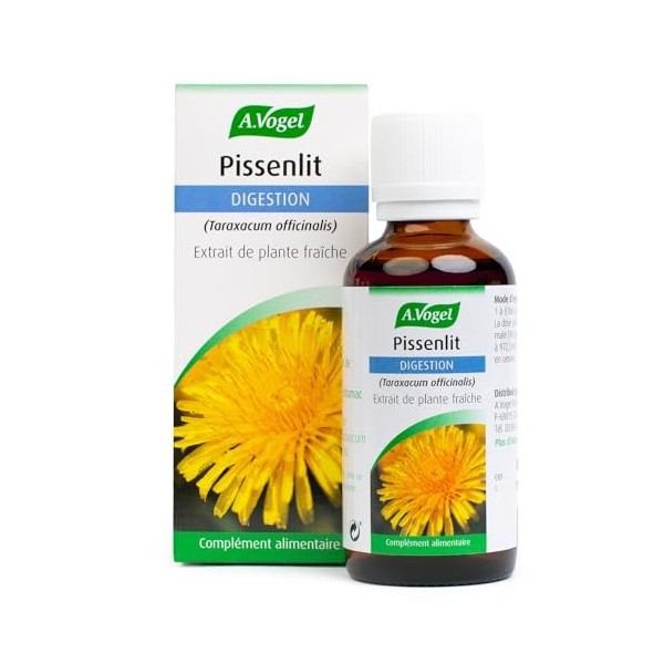 A.VOGEL - Pissenlit - Complément alimentaire digestion - Favorise la détoxification du foie et des reins - Améliore le métabo