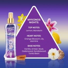 So…? Summer Escapes Mykonos Nights Brume Corporelle Parfumée Pour Femme 200ml