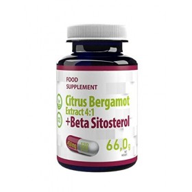 Bêta Sitostérol + Bergamotte Argumes 450mg 120 gélules végétales, Testé par un Laboratoire tiers, sans gluten ni OGM