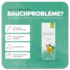 Casa Sana Bauch Gut Tropfen, 30 ml Solution