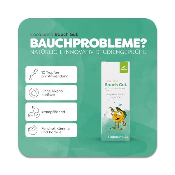 Casa Sana Bauch Gut Tropfen, 30 ml Solution