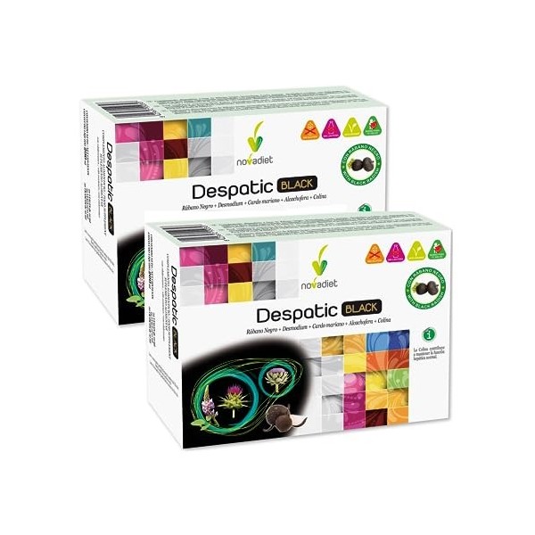 Pack 2 unités - Despatic Black 20 flacons - Novadiet