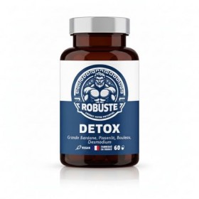 DETOX FOIE PUISSANT - Digestion et Elimination - Pissenlit, Bouleau, Bardane, Desmodium - Complément alimentaire à base de pl