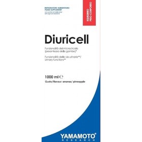 YAMAMOTO Research, Diuricell 1L, Supplément dExtraits Végétaux Drainants, pour les Ballonnements, la Rétention dEau et lAn
