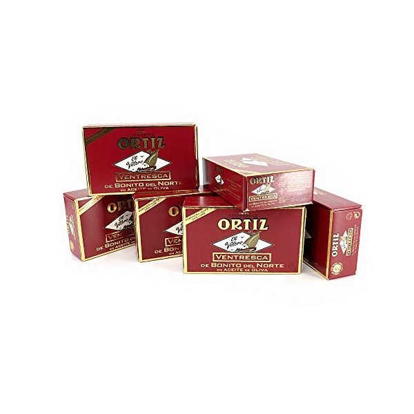 Lot de 6 boîtes Ventresca de Bonito ORTIZ - 6 boîtes Ventresca de Bonito