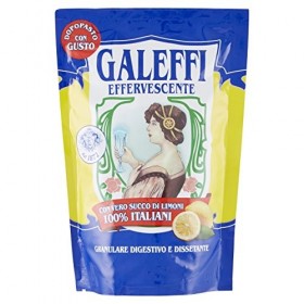GALEFFI Digestif 150g Granulés Digestifs et Grains à Dessouder avec Véritable Jus de Citron 100% Italien