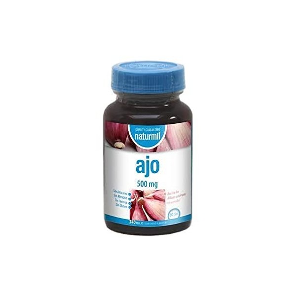 DIETMED AJO 500mg. 240perlas – s’intègre facilement dans une routine de tous les jours, produit spécialisé pour un usage quot