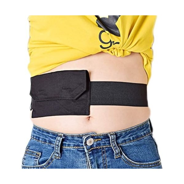 Housse de dialyse péritonéale Ceinture PD confortable Support de tube dalimentation G/Peg Drainage par cathéter Fixation abd