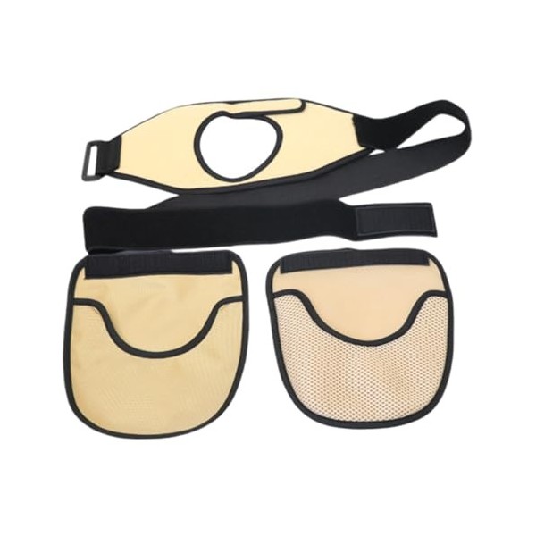 Lot de 2 housses de sac stomie imperméables et réglables en tissu évacuant lhumidité pour ceinture stomie lavables et réutil