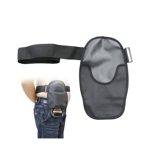 Pineeseatile Le sac de stomie couvre le sac de stomie colostomie imperméable 31x18, 5 cm avec la pochette ceinture élastique 