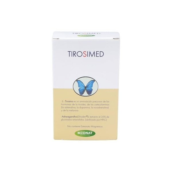 TIROSIMED 30cap. – gélules qui facilitent la supplémentation quotidienne, contribue au fonctionnement normal de l’organisme a