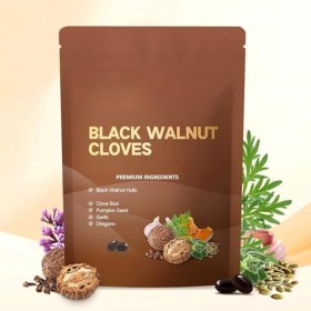 Noyer noir - Plante naturelle - Nettoyage rapide et santé digestive - Antioxydant - Favorise la bonne santé et la vitalité