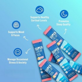 Complexe de relaxation et de concentration SUPER-CALM – Soutient la fonction psychologique et le système nerveux – Saveur fra