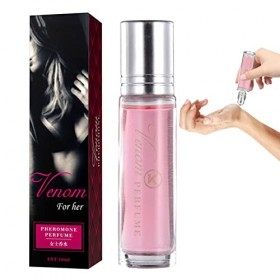 Huile de phéromone pour femmes Huile de phéromone Roll On - Huile de parfum infusée aux phéromones Parfum aux phéromones long