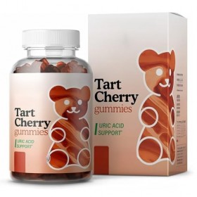 Gummies aux cerises acidulées pour le nettoyage à lacide urique, le sommeil, la goutte, le soutien des articulations et des 