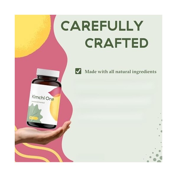 Poudre de kimchi : vous aide à optimiser lenvironnement intestinal et à permettre aux nutriments dêtre véritablement utilis