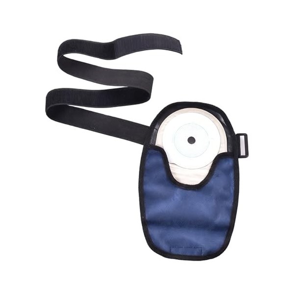 Housses de sac de stomie, housses sac diléostomie imperméables avec ceinture réglable, ceinture colostomie réutilisable pour