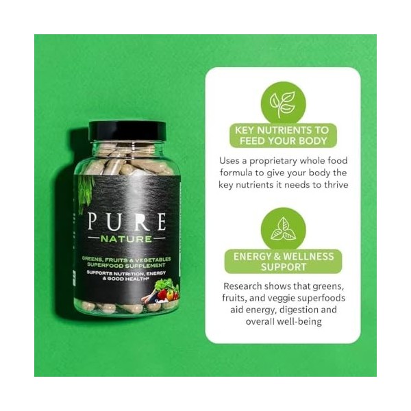 Légumes verts, fruits pour lénergie et la digestion, sans gluten et végétaliens | équilibre de la nature