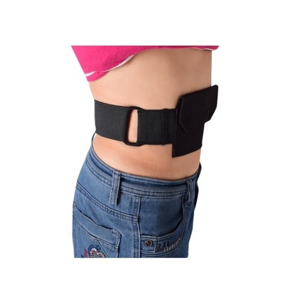 Housse de dialyse péritonéale Ceinture PD confortable Support de tube dalimentation G/Peg Drainage par cathéter Fixation abd