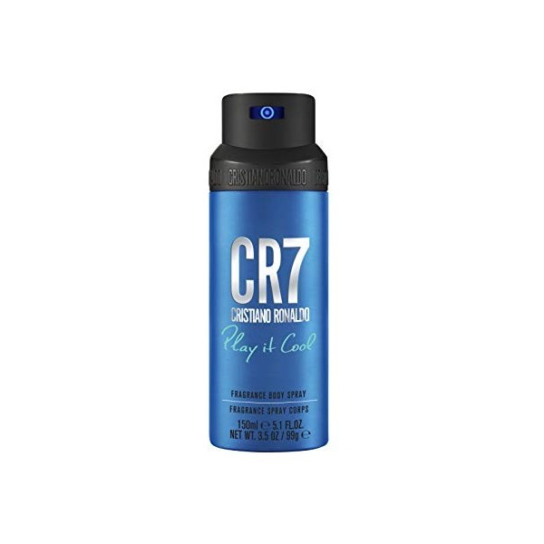 CR7 Cristiano Ronaldo Play It Cool Spray Corporel pour Homme 5.1 oz 144.59 g