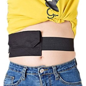 Ceinture de sonde dalimentation, couverture de dialyse péritonéale Ceinture PD confortable Support sonde dalimentation G/Pe