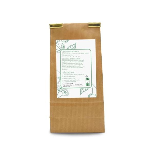 Rue Des Plantes - Queue de Cerise Tisane 100g - Infusion Purifiante et Détoxifiante