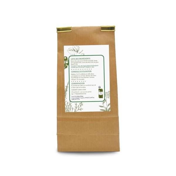 Tisane Détox Reins Bio 100g - Infusion Purifiante Naturelle, Soutien Santé Rénale, Mélange dHerbes Bienfaisantes
