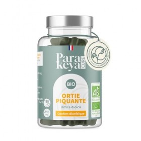Parakeya - Ortie Piquante Bio 210 mg | Confort Diurétique | Complément alimentaire | 180 gélules Diurétiques
