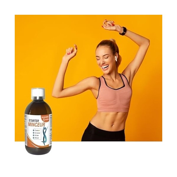 EFFINESS - Starter Minceur - Active lélimination et lamincissement - Détoxifie lorganisme - 13 extraits de plantes - Cure 