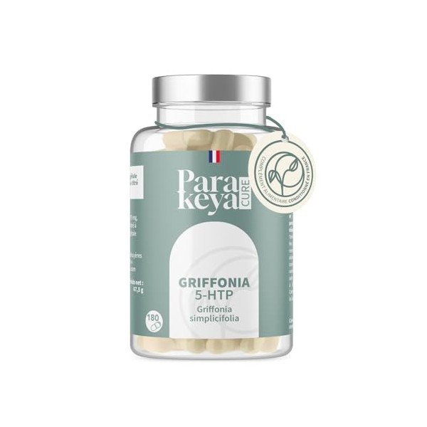 Parakeya - Griffonia - 180 gélules - Routine nutritionnelle - Complément alimentaire Diurétiques