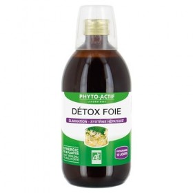 PHYTO-ACTIF | Cocktail Détox Foie | Complément alimentaire Détox | Favorise les processus de détoxification du corps | Favori...